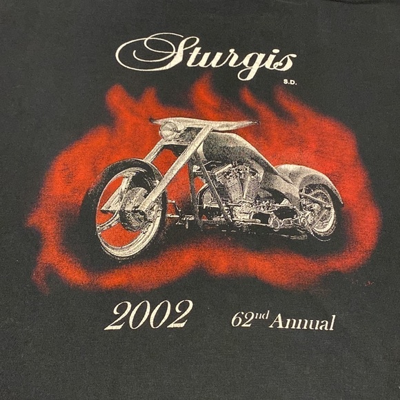 Sturgis 62nd Annual 2002 tshirt size 2XL - Picture 2 of 10
